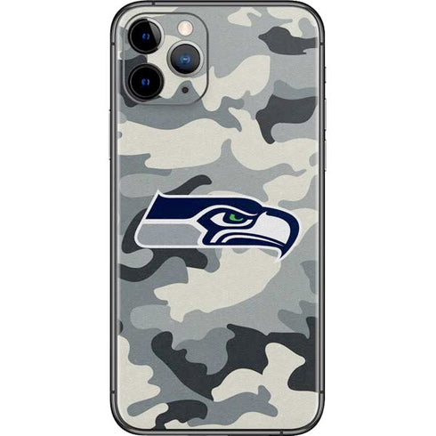 NFL Seattle Seahawks Camo iPhone 11 Pro Skin