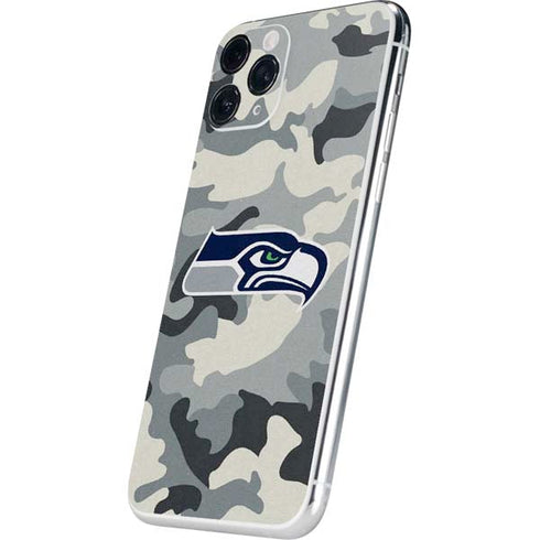NFL Seattle Seahawks Camo iPhone 11 Pro Skin
