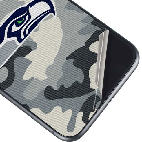 NFL Seattle Seahawks Camo iPhone 11 Skin