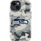 NFL Seattle Seahawks Camo iPhone 15 Impact Case