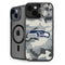 NFL Seattle Seahawks Camo iPhone 15 Plus Kickstand Case