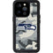 NFL Seattle Seahawks Camo iPhone 15 Pro Waterproof Case