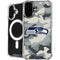 NFL Seattle Seahawks Camo iPhone 16 MagSafe Case