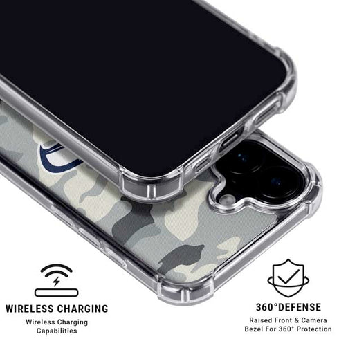 NFL Seattle Seahawks Camo iPhone 16 MagSafe Case