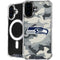 NFL Seattle Seahawks Camo iPhone 16 Plus MagSafe Case