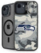 NFL Seattle Seahawks Camo iPhone 16e Kickstand Case