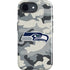 NFL Seattle Seahawks Camo iPhone 16e Impact Case