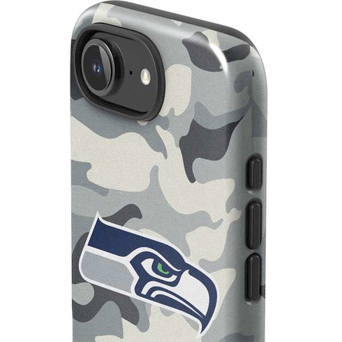 NFL Seattle Seahawks Camo iPhone 16e Impact Case