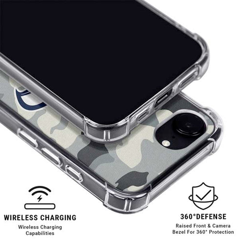 NFL Seattle Seahawks Camo iPhone 16e MagSafe Case