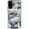 NFL Seattle Seahawks Camo iPhone 17 Clear Case