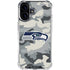 NFL Seattle Seahawks Camo iPhone 17 Clear Case