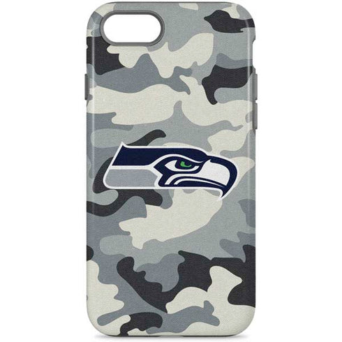 NFL Seattle Seahawks Camo iPhone 8 Pro Case