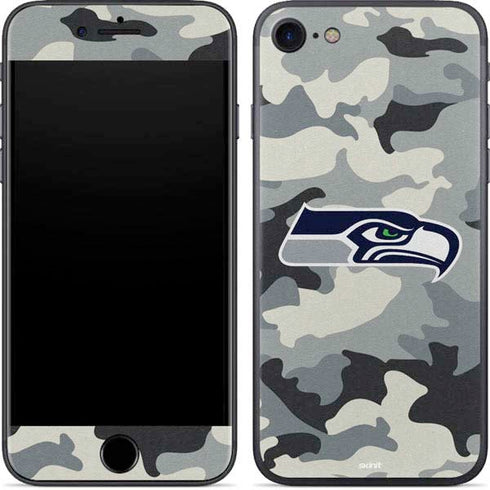 NFL Seattle Seahawks Camo iPhone 8 Skin