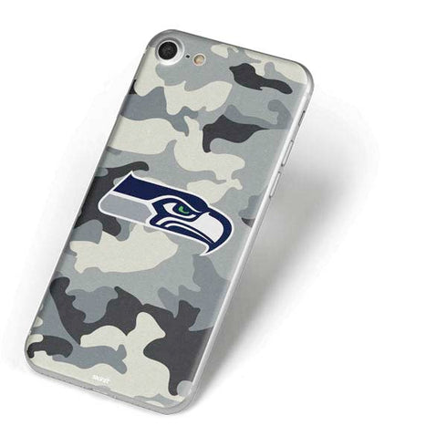 NFL Seattle Seahawks Camo iPhone 8 Skin