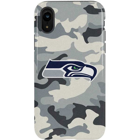 NFL Seattle Seahawks Camo iPhone XR Pro Case