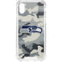 NFL Seattle Seahawks Camo iPhone XS Clear Case