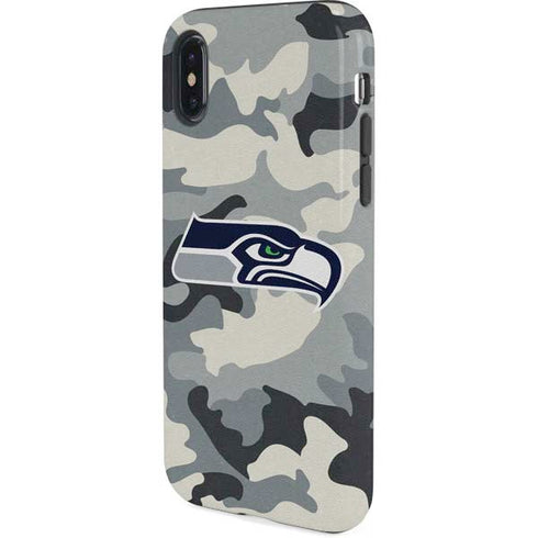 NFL Seattle Seahawks Camo iPhone XS Pro Case