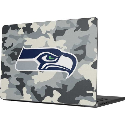 NFL Seattle Seahawks Camo Apple MacBook Pro 14-inch Skin
