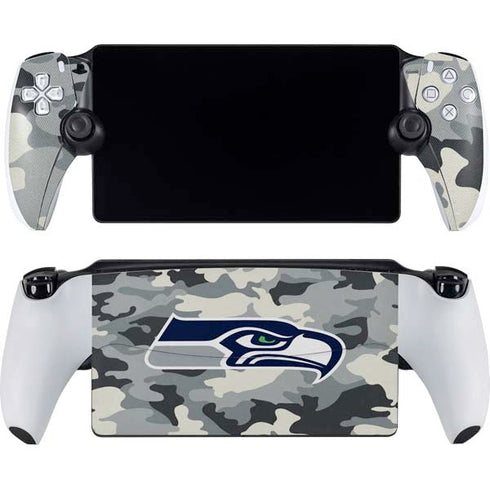 NFL Seattle Seahawks Camo PlayStation PS5 Skins