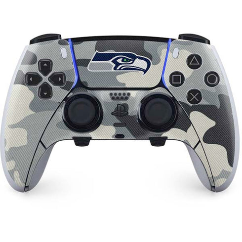 NFL Seattle Seahawks Camo PlayStation PS5 Skins