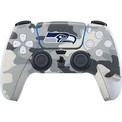 NFL Seattle Seahawks Camo PS5 Pro Bundle Skin