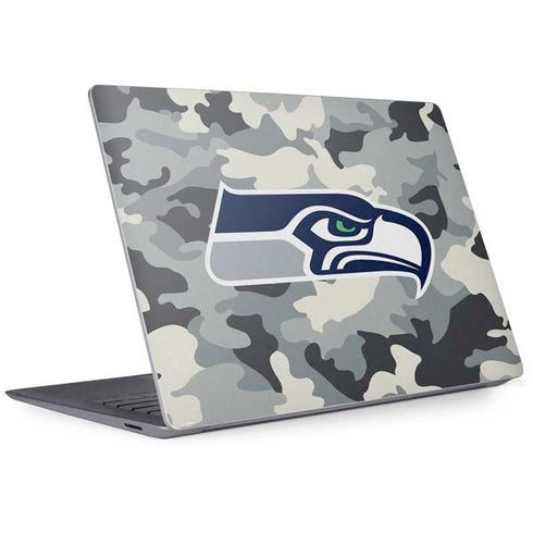 NFL Seattle Seahawks Camo Surface Laptop 3 13.5in Skin