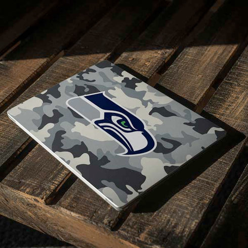 NFL Seattle Seahawks Camo Surface Laptop 3 13.5in Skin