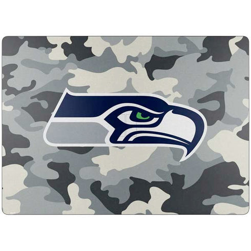 NFL Seattle Seahawks Camo Surface Laptop 7 13.8in Skin