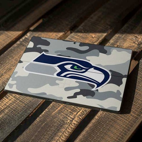 NFL Seattle Seahawks Camo Surface Pro 7 Skin