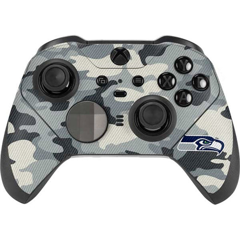 NFL Seattle Seahawks Camo Xbox Elite Wireless Controller Series 2 Skin