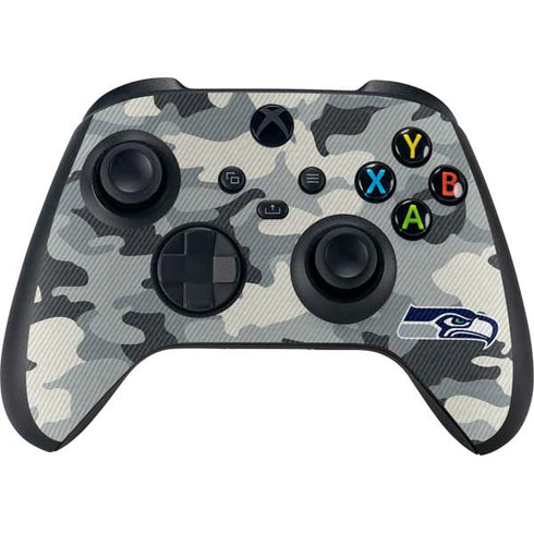 NFL Seattle Seahawks Camo Xbox Series X Skins