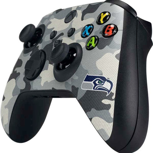 NFL Seattle Seahawks Camo Xbox Series X Controller Skin