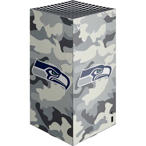 NFL Seattle Seahawks Camo XBox Series X Digital Edition Console Skin
