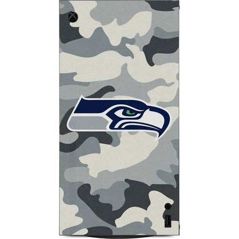 NFL Seattle Seahawks Camo XBox Series X Digital Edition Console Skin