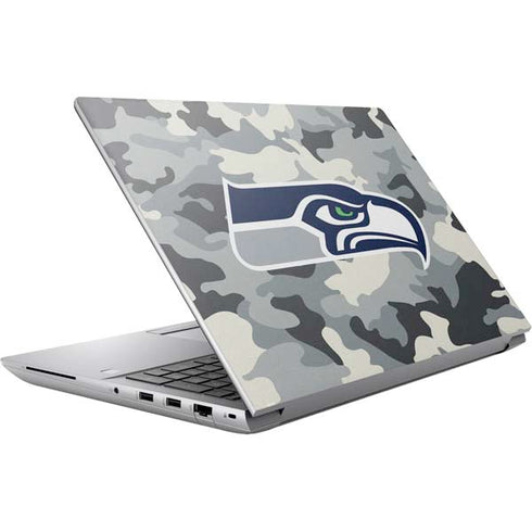 NFL Seattle Seahawks Camo HP ZBook Fury 16 G10 Skin