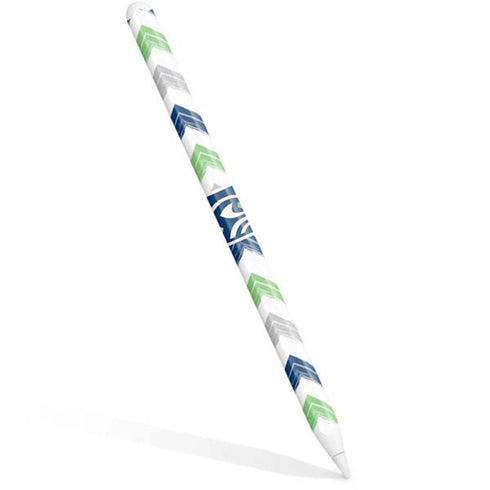 NFL Seattle Seahawks Chevron Apple Pencil (2nd Gen 2019) Skin