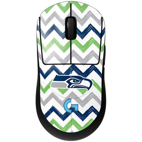 NFL Seattle Seahawks Chevron G Pro Wireless Gaming Mouse Skin