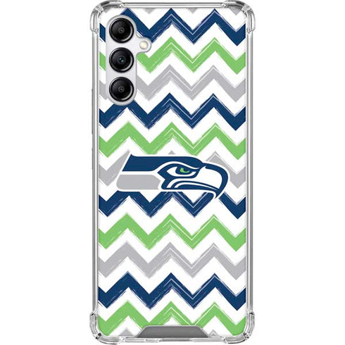 NFL Seattle Seahawks Chevron Gabb Phone 4 Clear Case