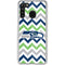 NFL Seattle Seahawks Chevron Galaxy A21 Clear Case