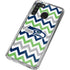 NFL Seattle Seahawks Chevron Galaxy A21 Clear Case