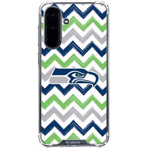 NFL Seattle Seahawks Chevron Galaxy A36 5G Clear Case