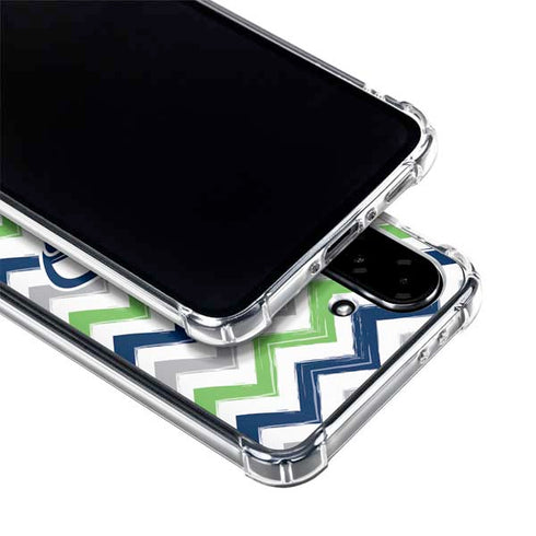 NFL Seattle Seahawks Chevron Galaxy A36 5G Clear Case