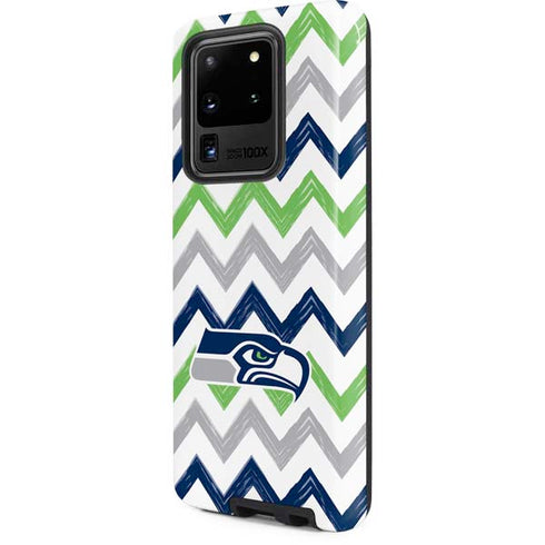 NFL Seattle Seahawks Chevron Galaxy S20 Ultra 5G Pro Case