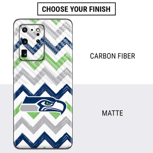 NFL Seattle Seahawks Chevron Galaxy S20 Ultra 5G Skin
