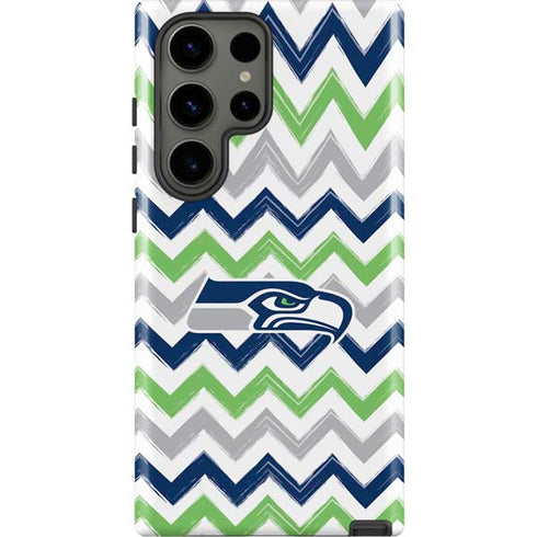 NFL Seattle Seahawks Chevron Galaxy S23 Ultra Pro Case