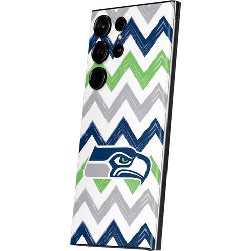 NFL Seattle Seahawks Chevron Galaxy Skins