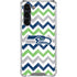 NFL Seattle Seahawks Chevron Galaxy S24 FE Clear Case