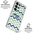 NFL Seattle Seahawks Chevron Galaxy S25 Ultra Clear Case