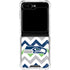 NFL Seattle Seahawks Chevron Galaxy Z Flip6 Clear Case