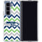 NFL Seattle Seahawks Chevron Galaxy Z Fold5 5G Clear Case